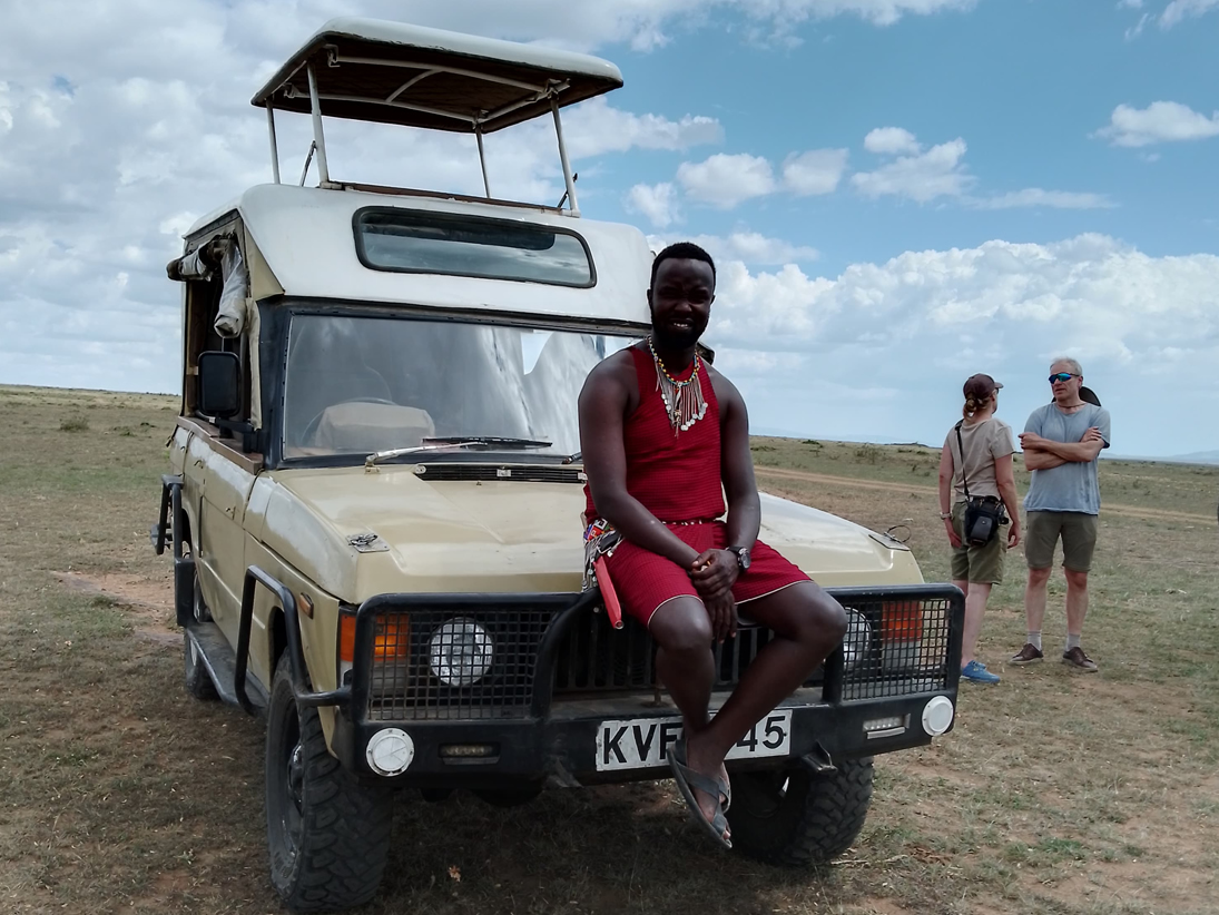 Professional safari guide Masai Mara