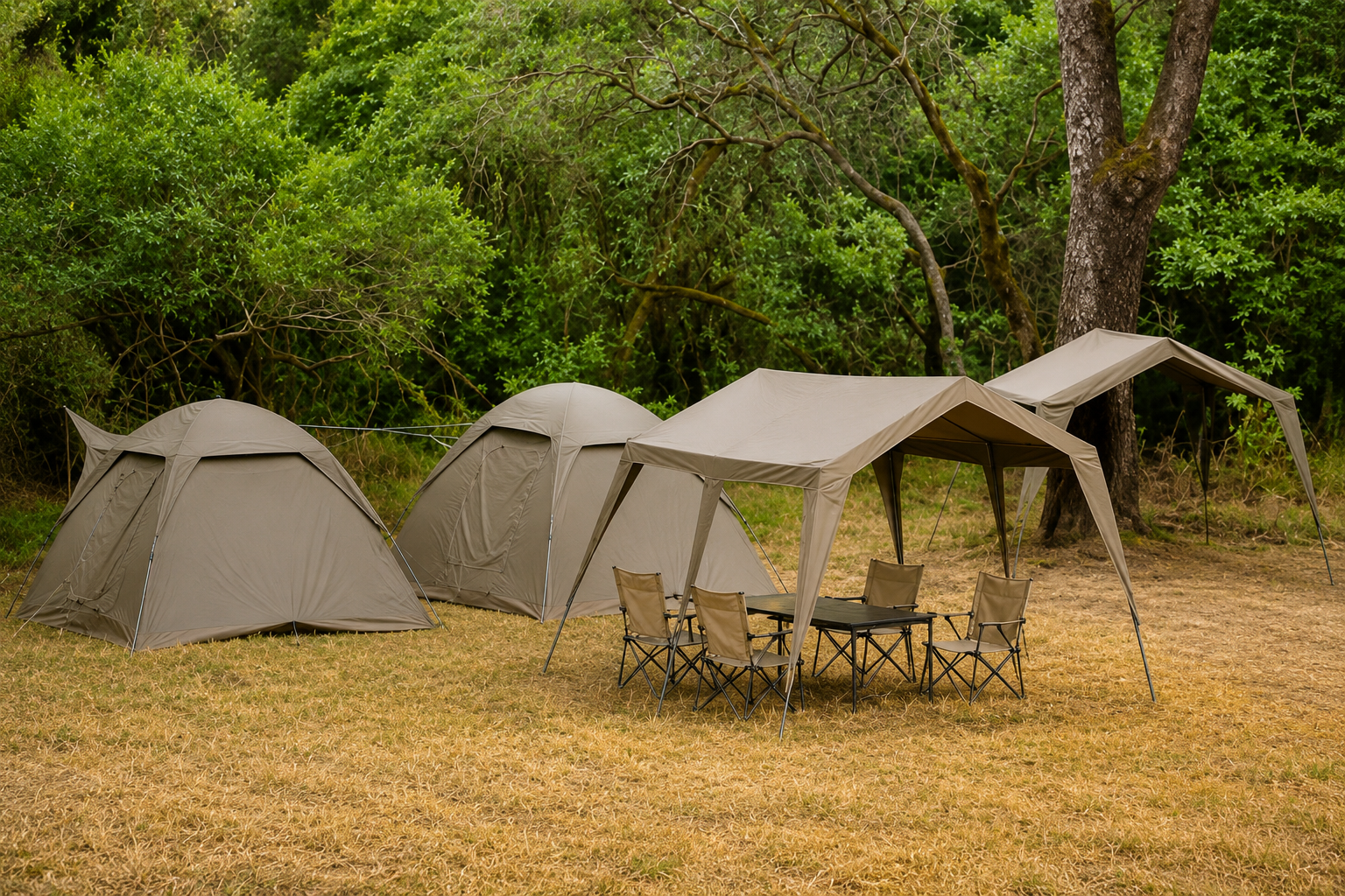 Camping tent at Rovers Campsite Mara